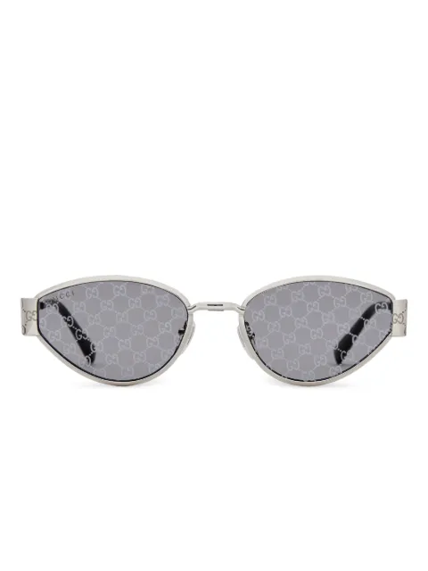 Gucci Eyewear نظارة شمس بإطار هندسي