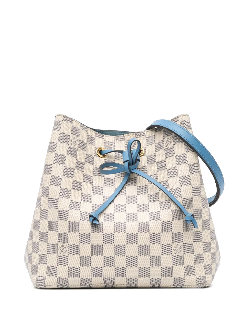 2019 Damier Azur Neonoe MM bucket bag