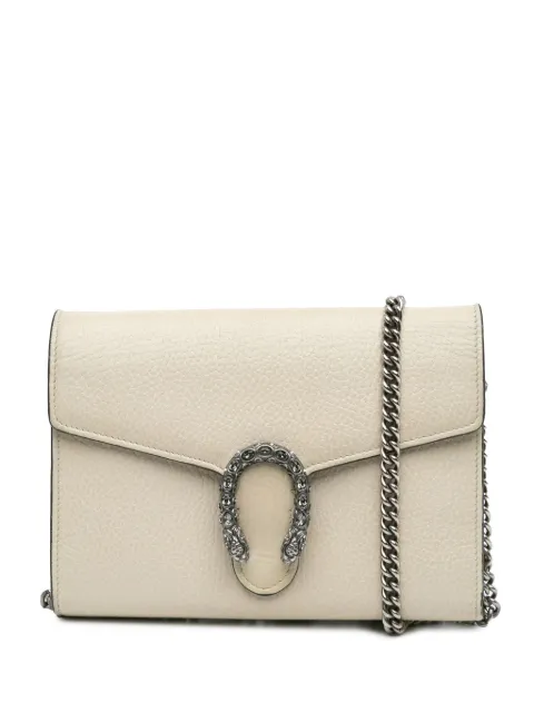 Gucci Pre-Owned 2016-present Mini Leather Dionysus Wallet on Chain crossbody bag