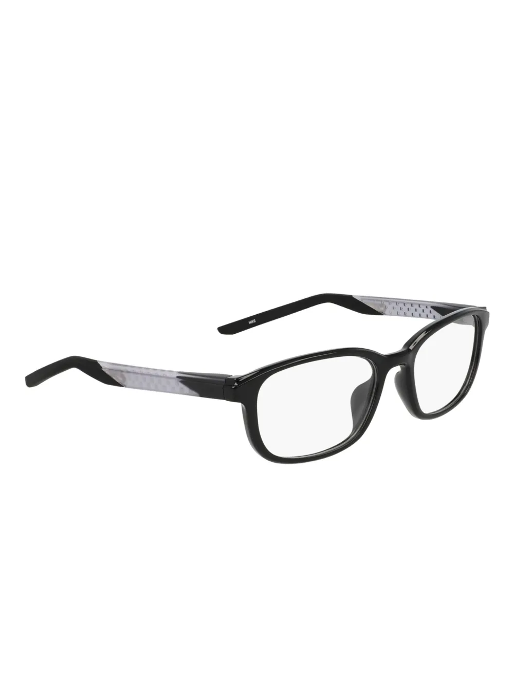 Nike Bril met rechthoekig montuur Zwart