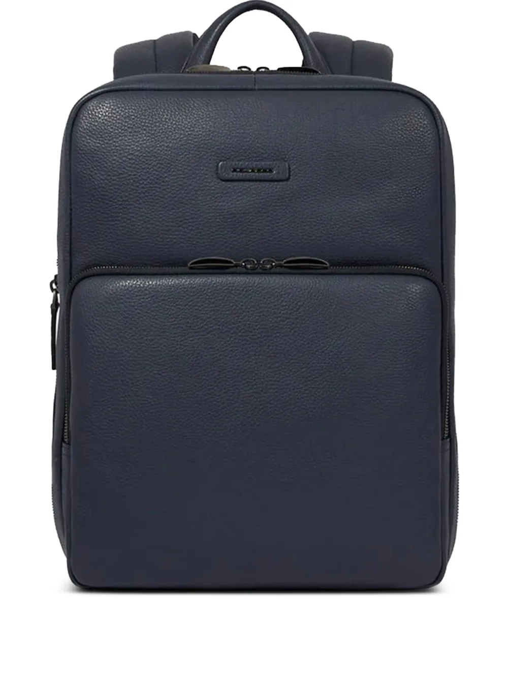 PIQUADRO Zaino con placca logo - Blu