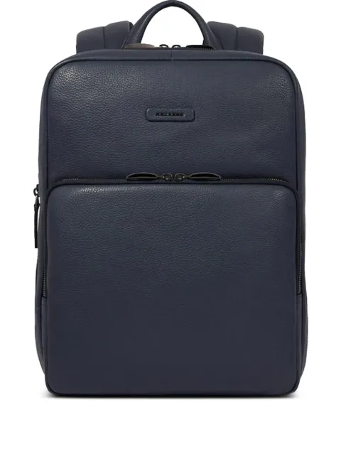 PIQUADRO logo-plaque backpack