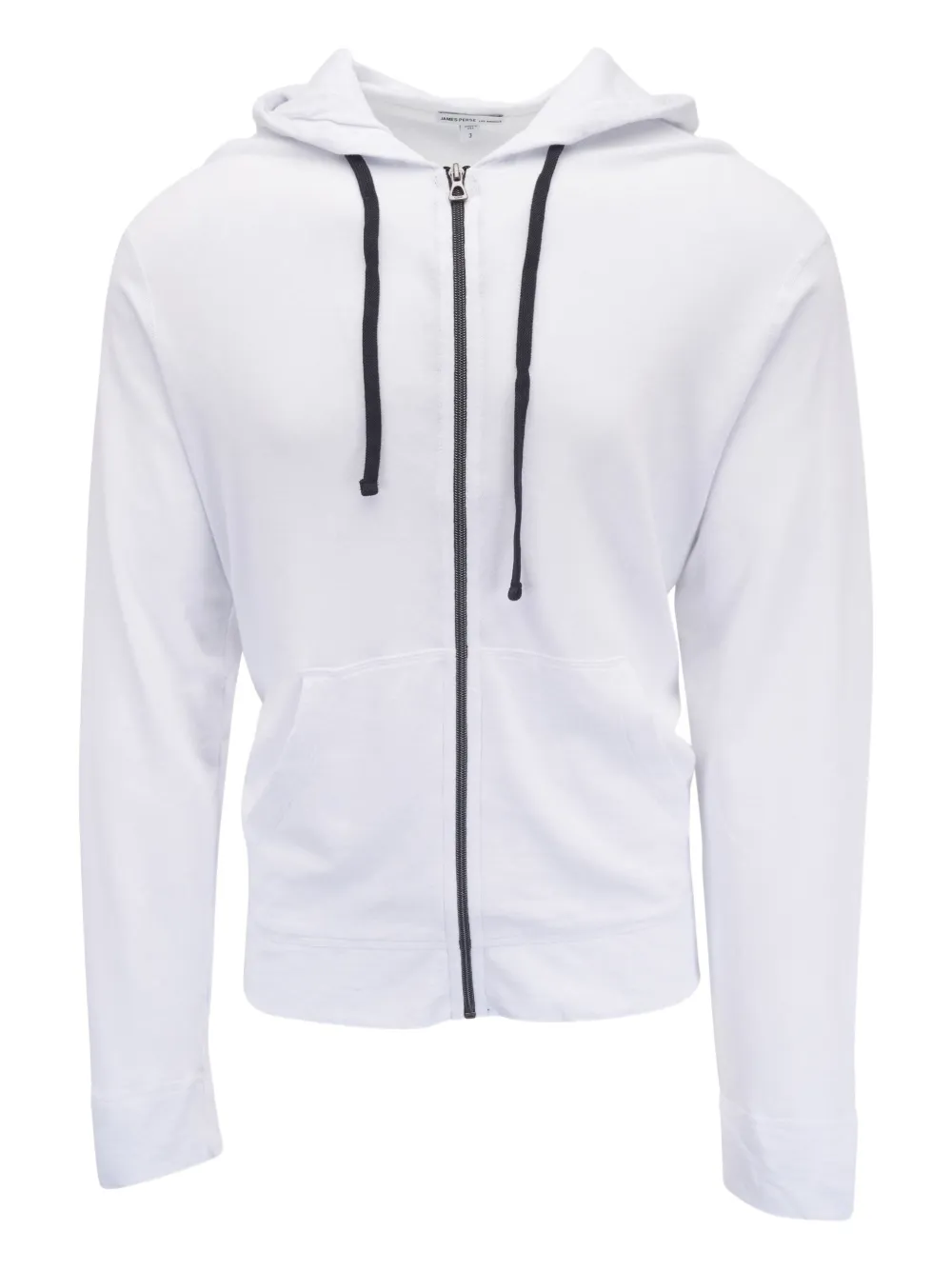 James Perse hoodie con cierre | blanco | Image 1