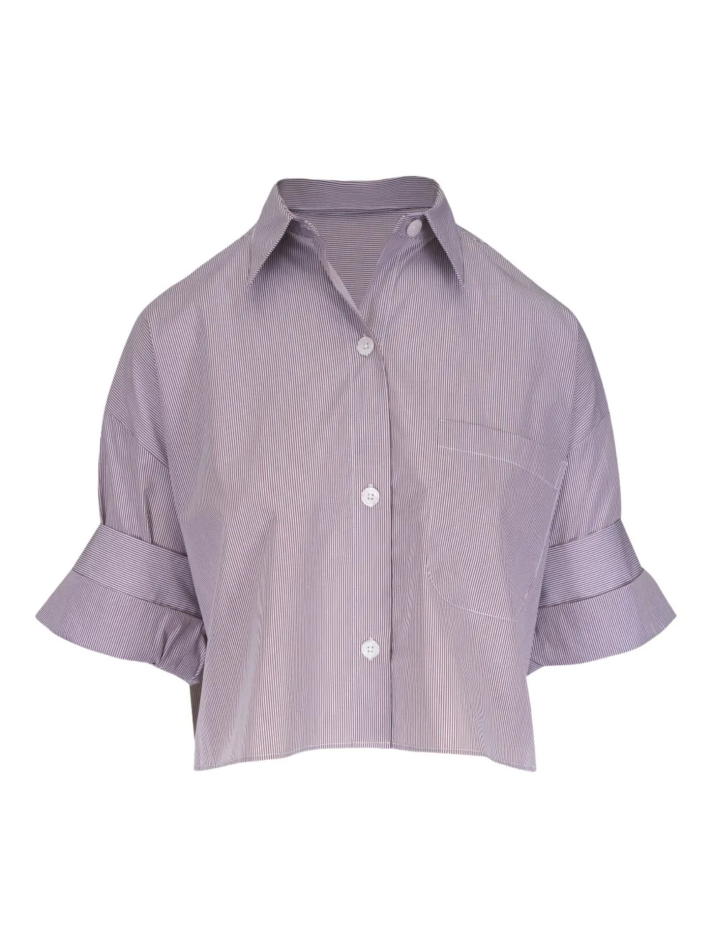 TWP Katoenen blouse Bruin