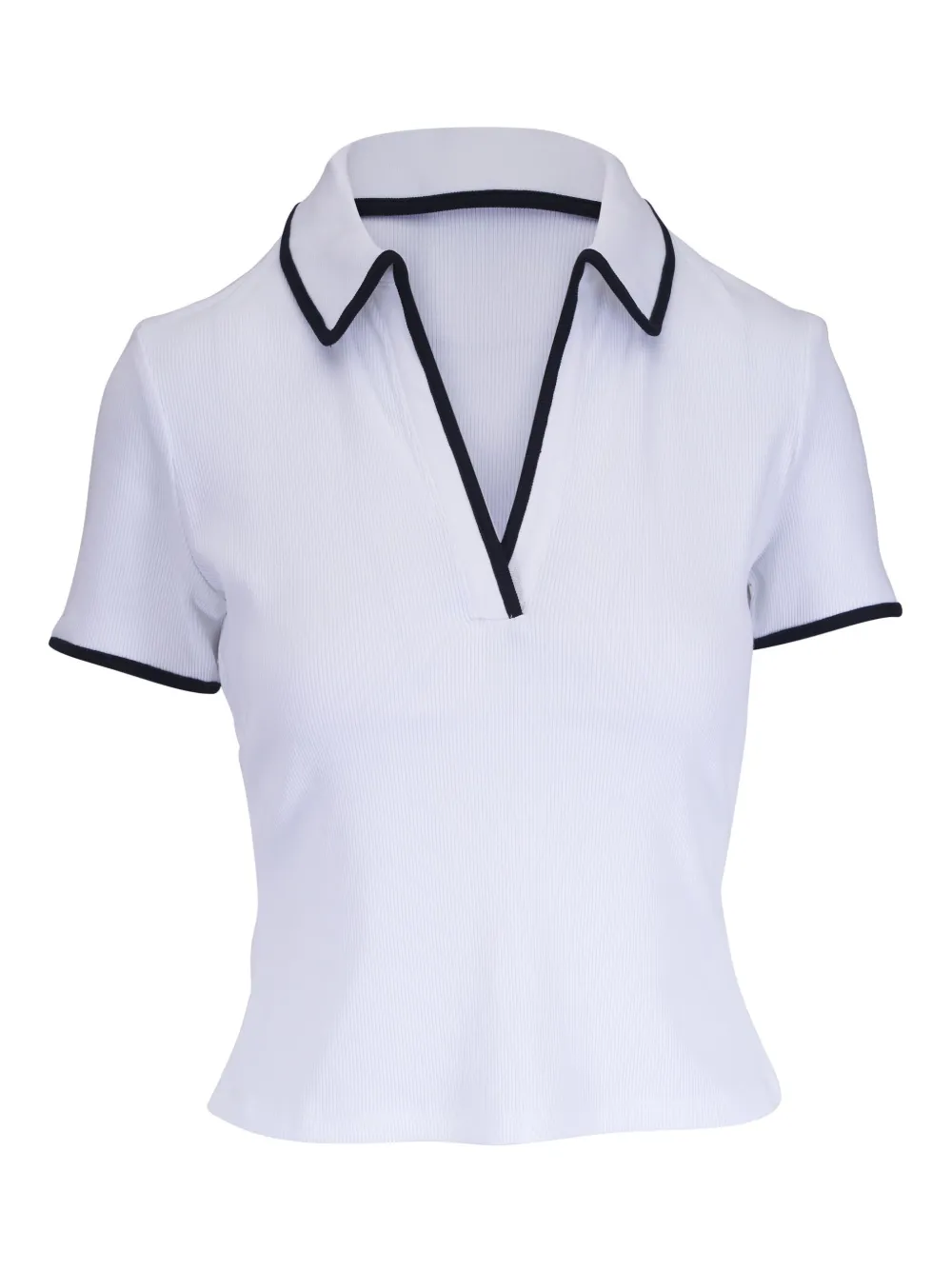 Veronica Beard Polotop met contrasterende afwerking Wit