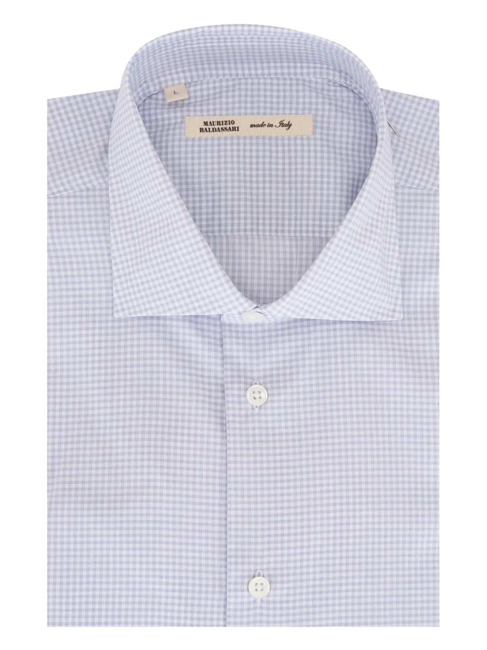 Maurizio Baldassari camisa de algodón | gris | Image 1