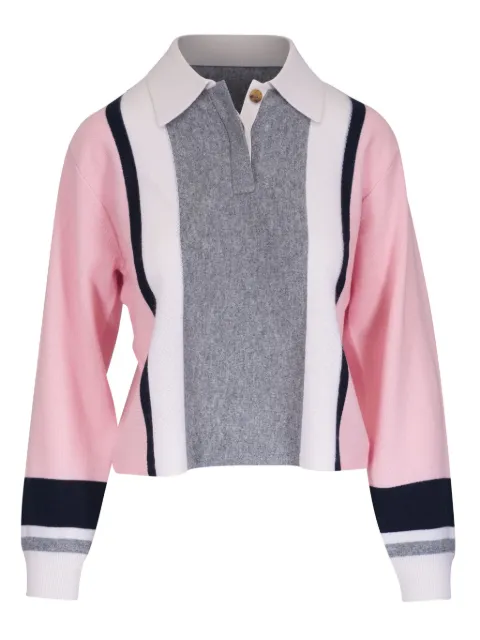 Guest In Residence striped polo shirt 