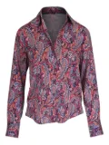 Veronica Beard Amelia paisley-print shirt - Blue