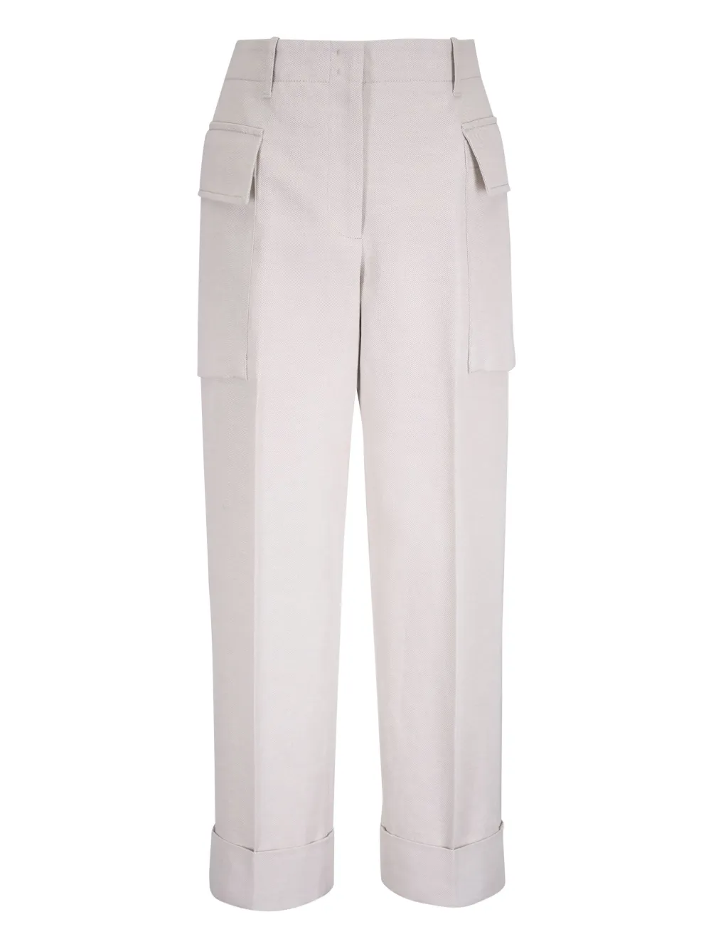 Akris Straight broek Grijs