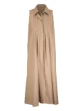 Antonelli Mantova midi dress - Neutrals