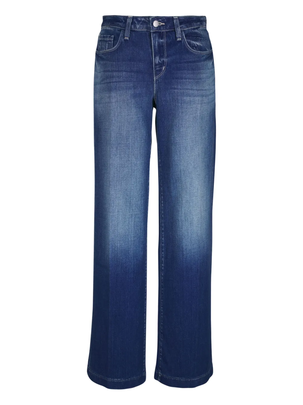 L'Agence washed effect jeans | Blue | Image 1
