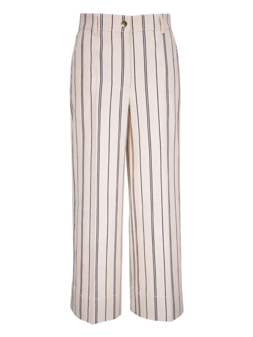 pinstripe trousers