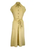 Antonelli Manchester midi dress - Yellow