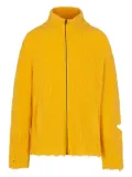 A Paper Kid distressed cardigan - Yellow