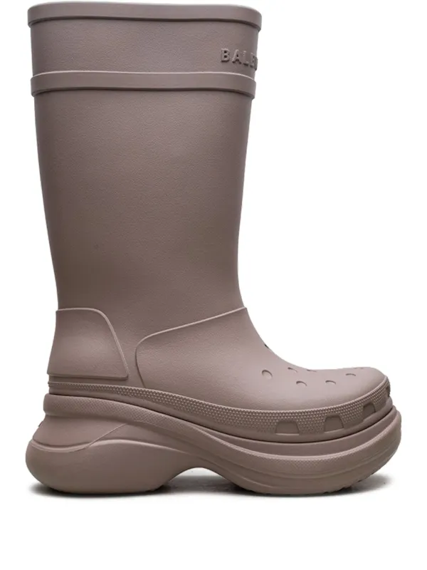 a*.様 Balenciaga crocs ラバーブーツ サイズ44 グレー a*.様 Balenciaga crocs ラバーブーツ サイズ44 グレー メンズ