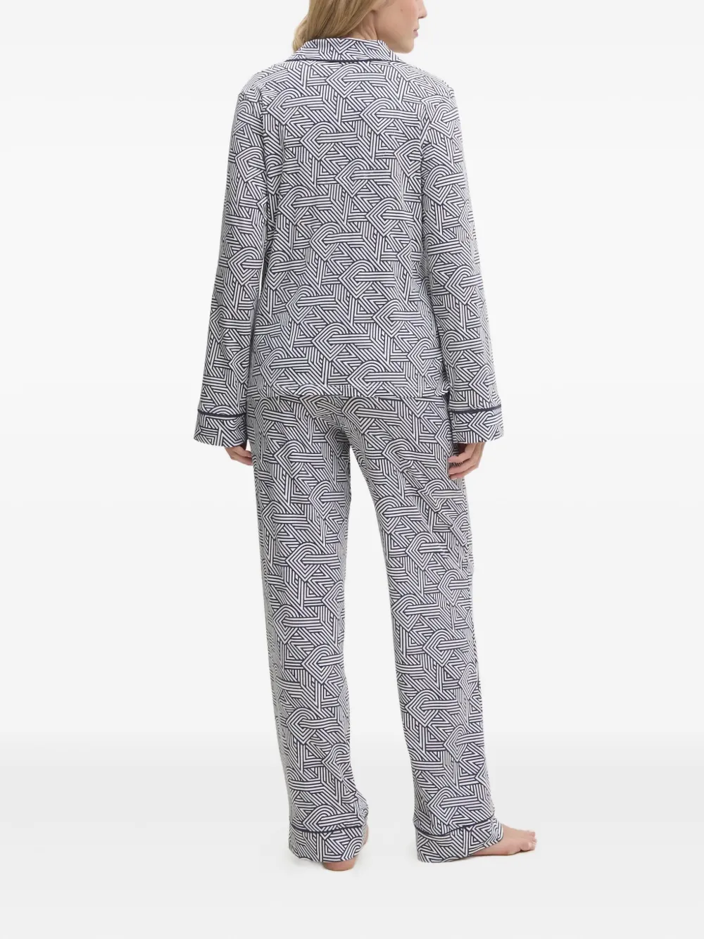 Dkny Geometric-print Pyjama In Multi