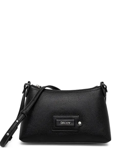 DKNY textured leather shoulder bag