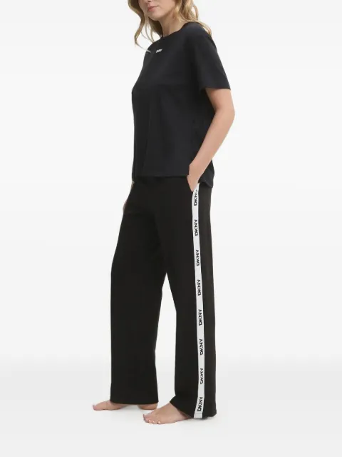 DKNY logo-detail pyjama set