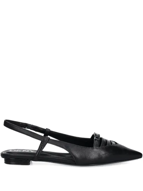 DKNY flats con tira trasera