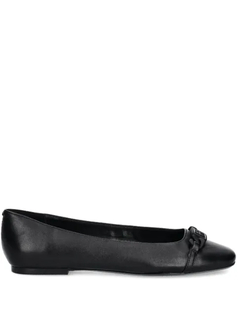 DKNY flats con placa del logo