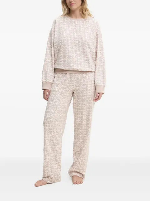 DKNY logo-print pyjamas