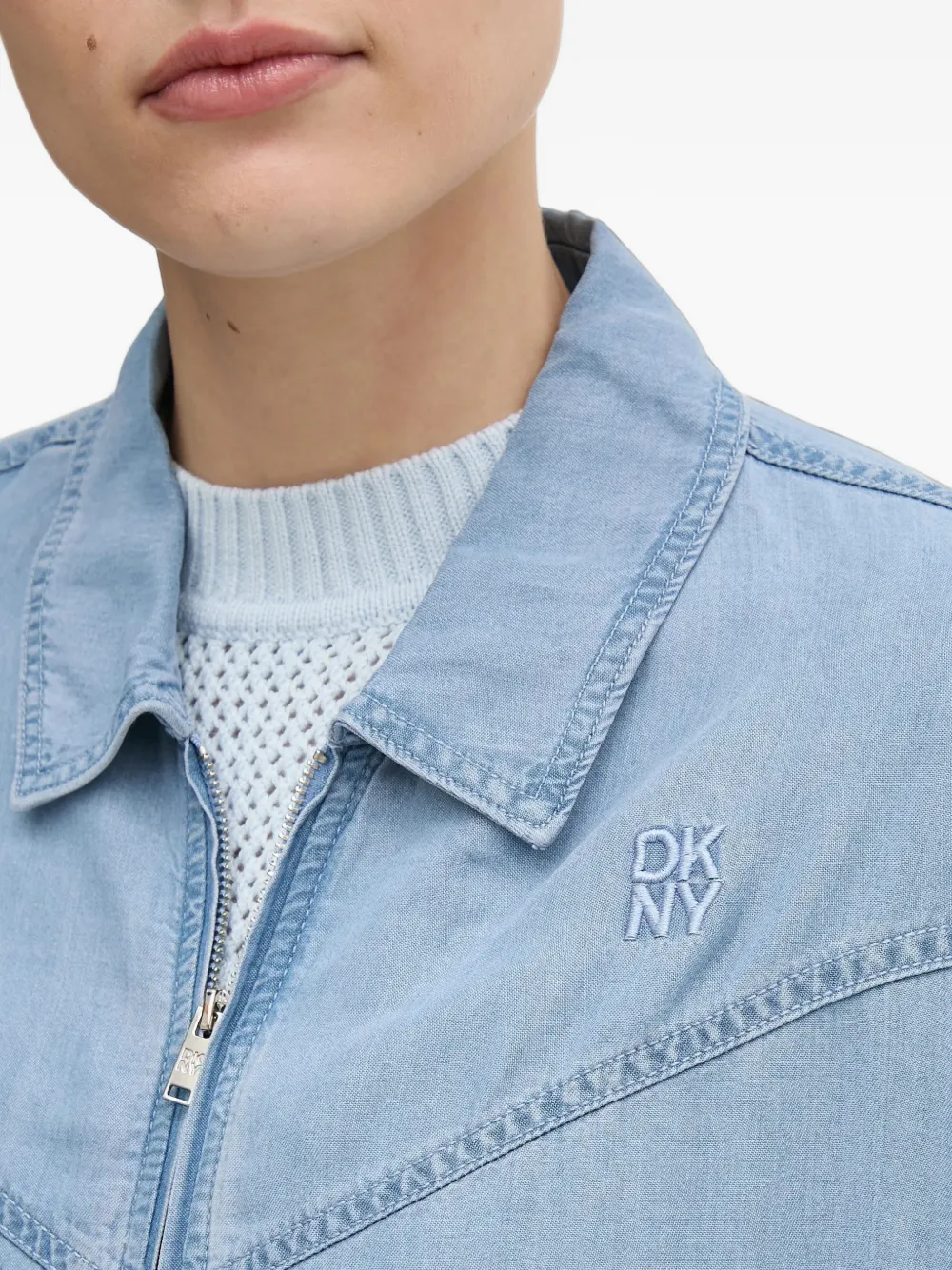 DKNY Jack met rits Blauw