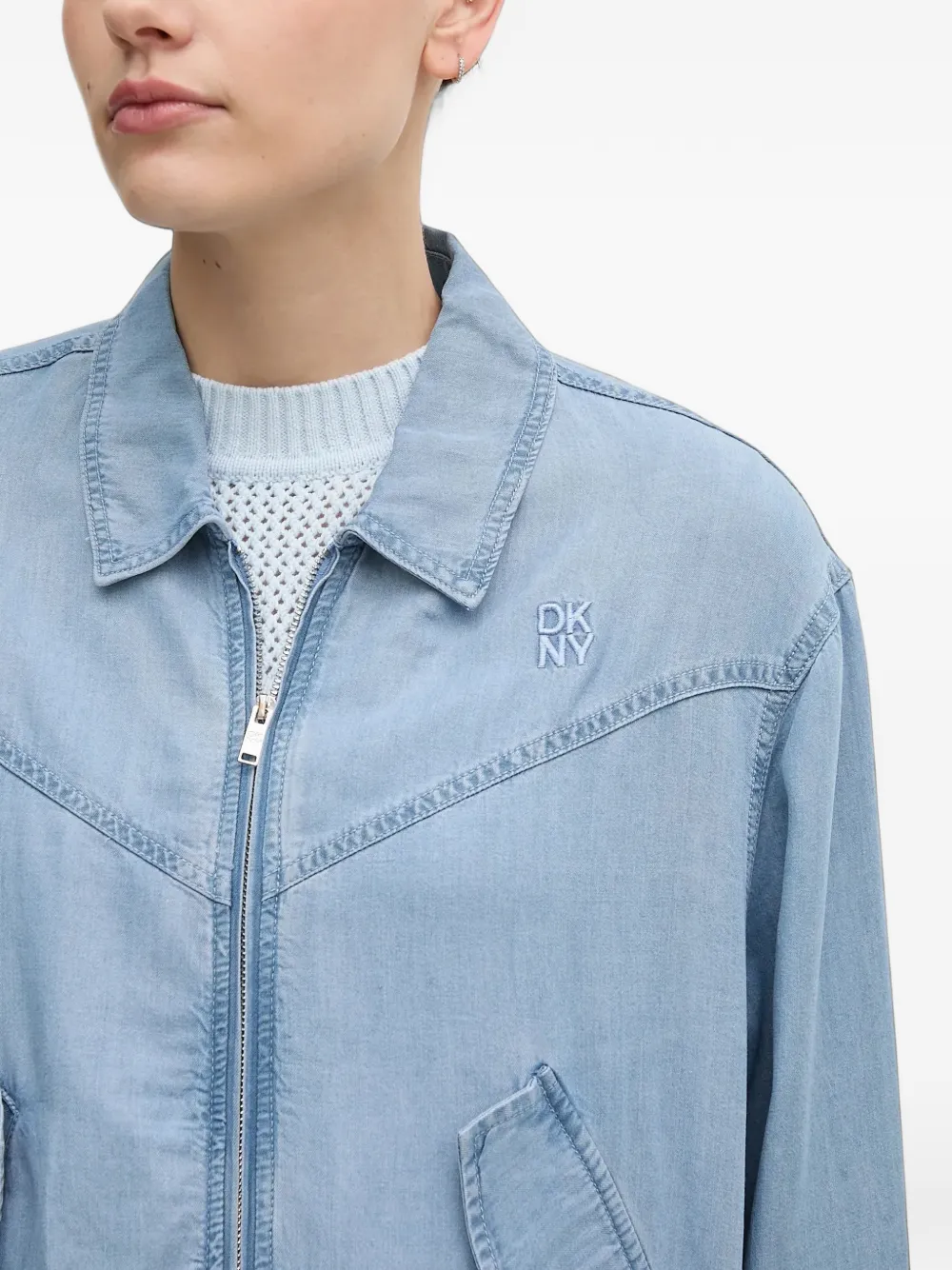DKNY Jack met rits Blauw