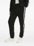 DKNY logo-tape track pants - Black