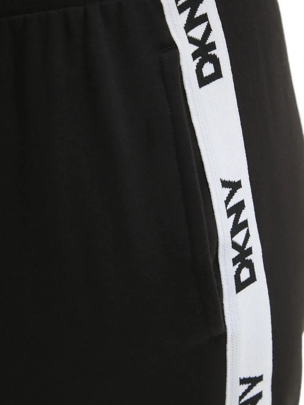 DKNY Trainingsbroek met logoband Zwart