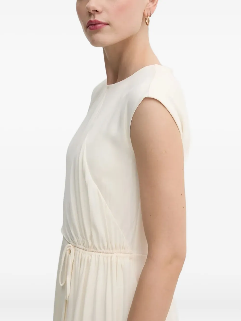 DKNY Jurk met kapmouwen Beige