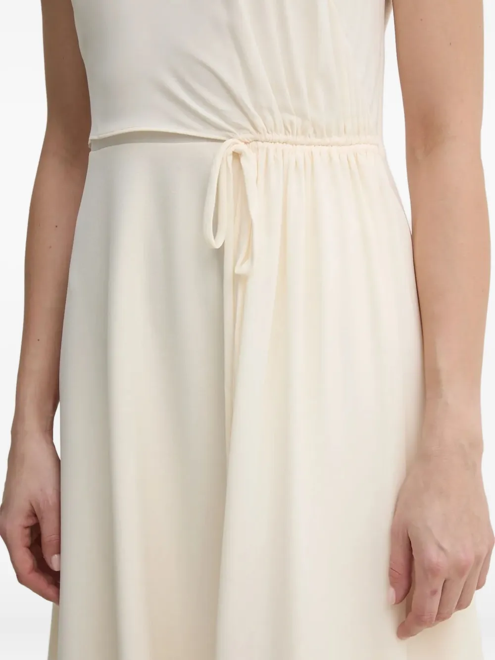 DKNY Jurk met kapmouwen Beige