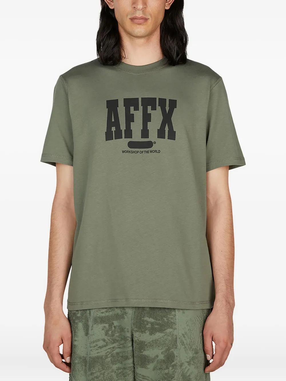 Varsity logo-print T-shirt