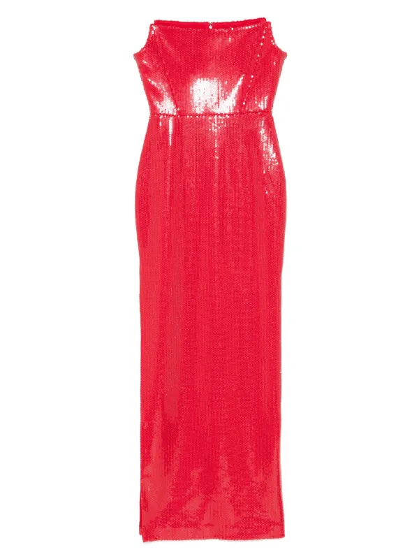chinese dress ladies Alex Perry Tallon Sequin One Sleeve Gown – Runway Catalog
