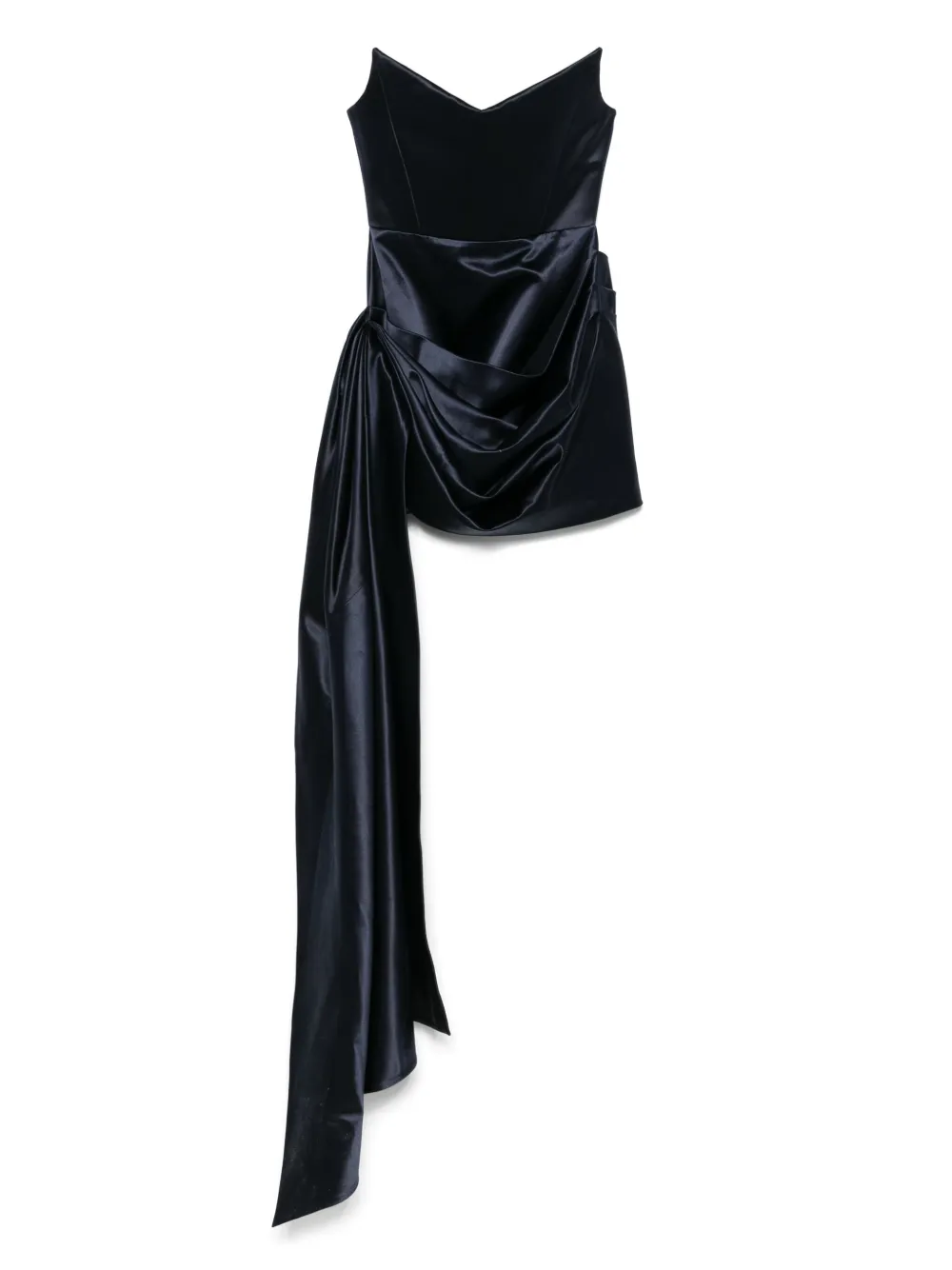 Alex Perry Asymmetrische mini-jurk Blauw