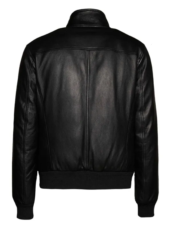 Stewart Leather Jacket | Black | FARFETCH