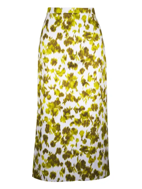 Michael Kors falda con estampado floral