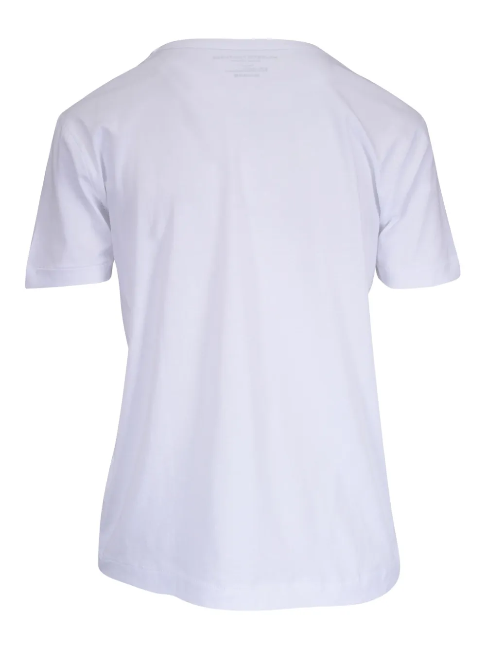 Majestic Filatures T-shirt met V-hals Wit