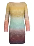 Missoni faded-effect mini dress - Yellow