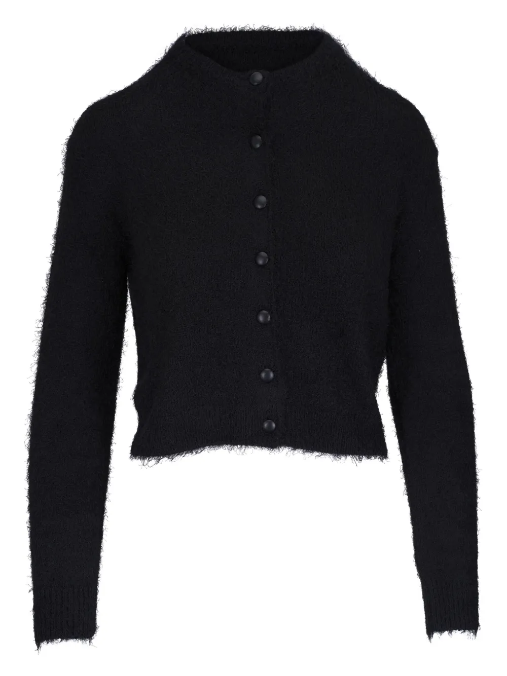 KHAITE Vest met geborsteld effect Zwart