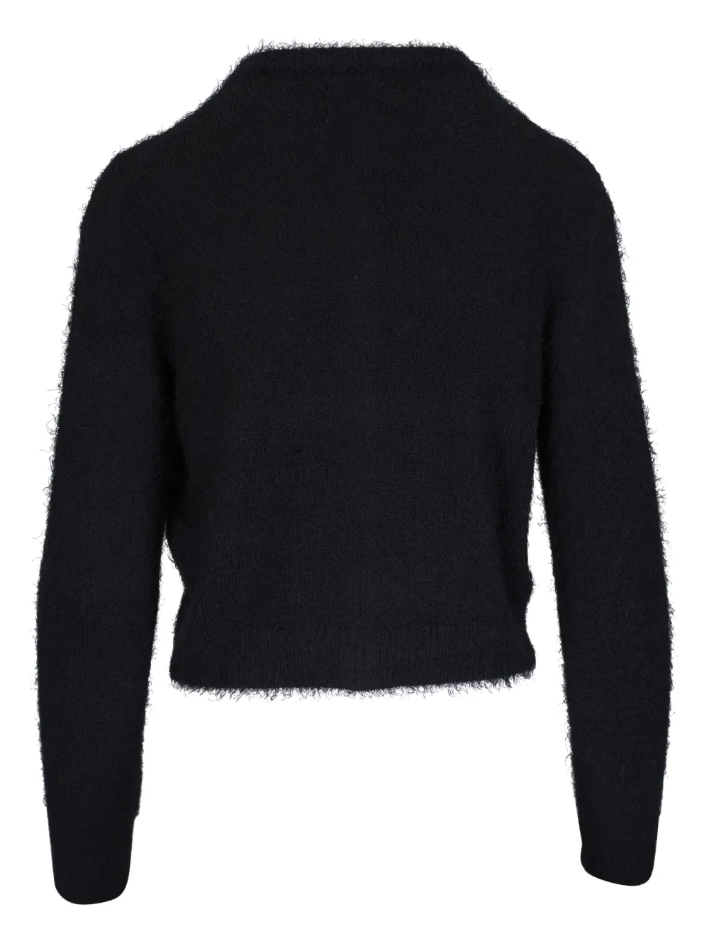 KHAITE Vest met geborsteld effect Zwart
