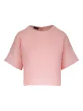 Akris textured blouse - Pink