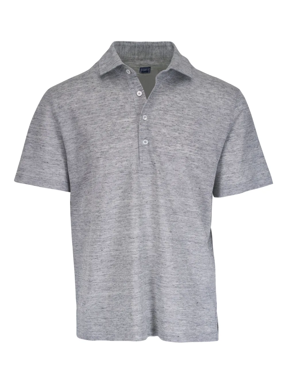 Fedeli Poloshirt met korte mouwen Grijs