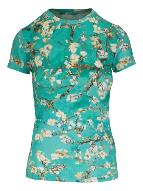 L'Agence floral-print T-shirt