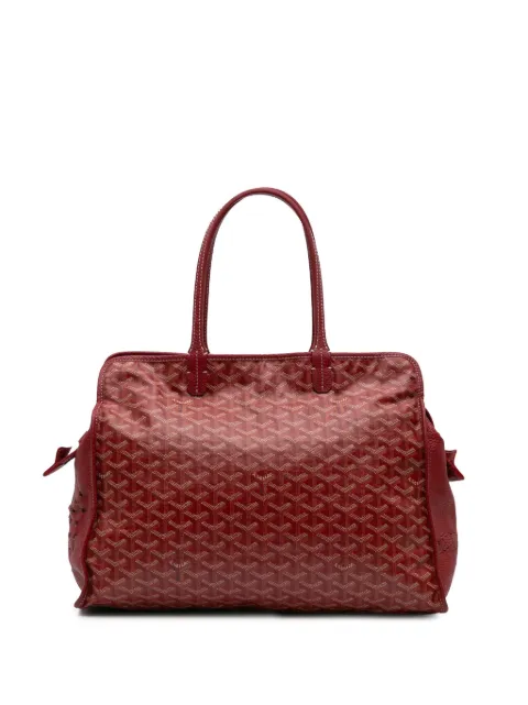 Goyard Pre-Owned 2012 Goyardine Sac Hardy Pet Carrier PM travel bag