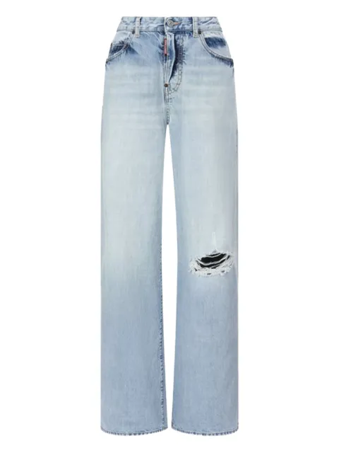 DSQUARED2 jean à effet usé