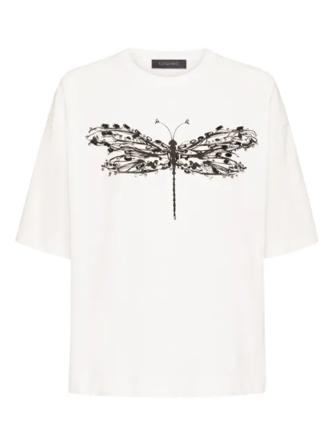 ELENA MIRO` graphic-print T-shirt