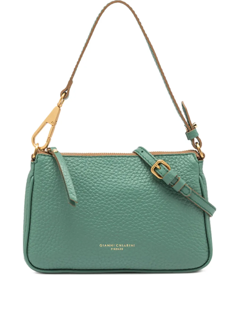 GIANNI CHIARINI Brooke ショルダーバッグ - グリーン GIANNI CHIARINI Brooke ショルダーバッグ - グリーン