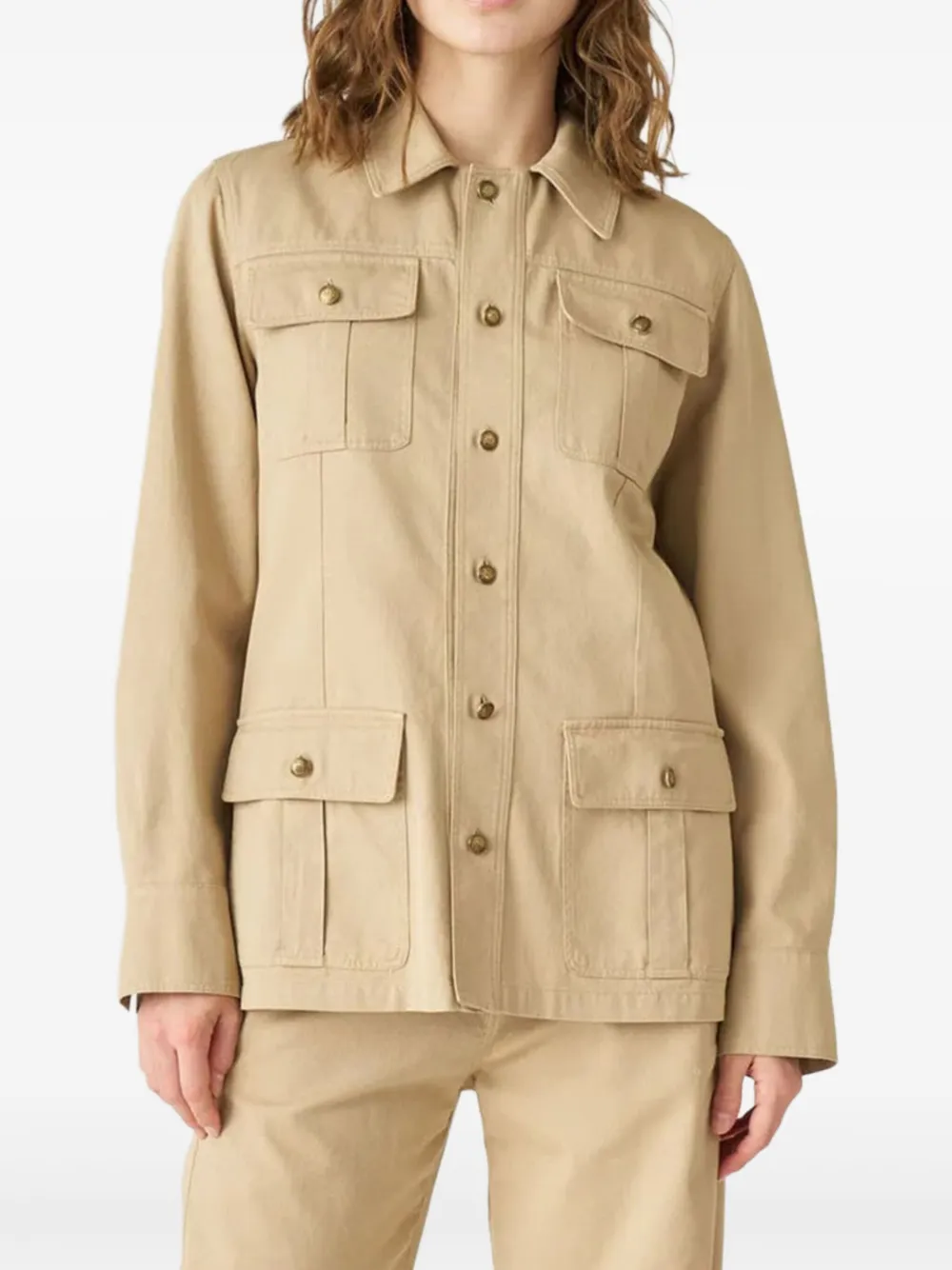 Jucca - cotton military jacket - women