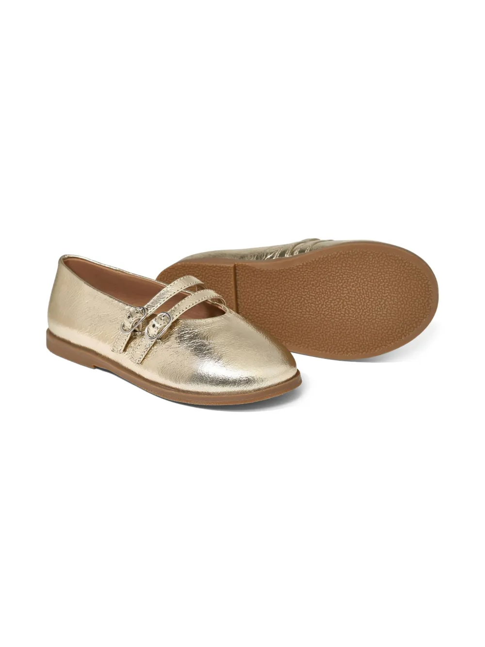 Age of Innocence Christy ballerina shoes Gold