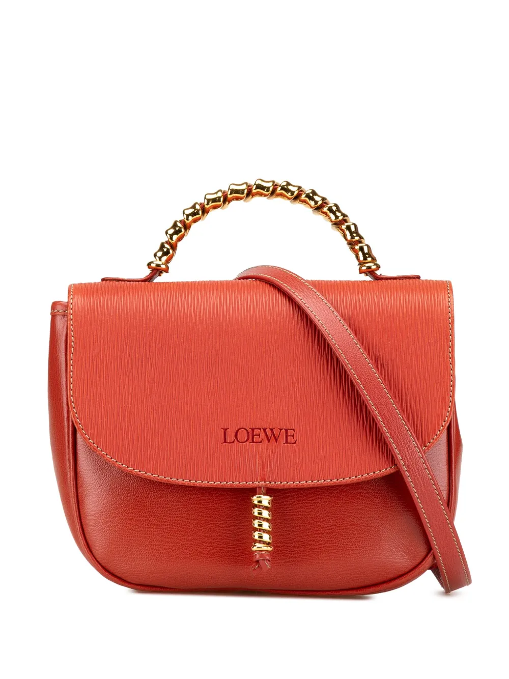 Loewe Pre-Owned 2010-2024 Leather Velazquez satchel | Red | Image 1